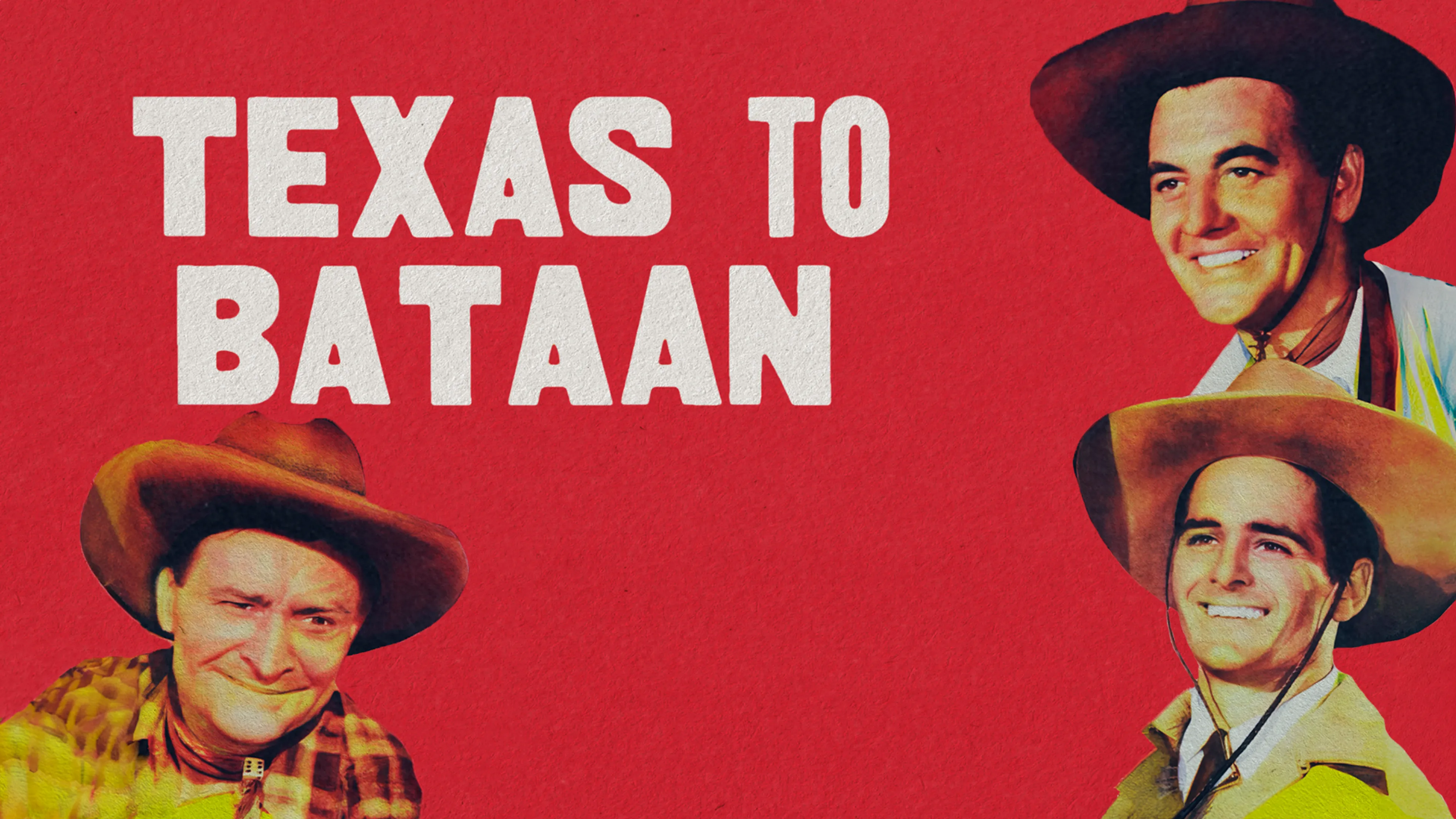 Texas to Bataan poster